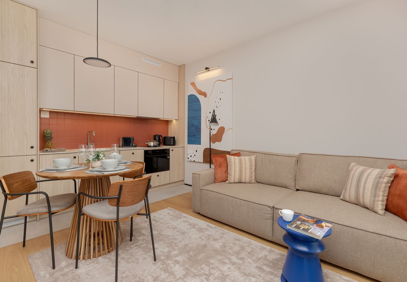 Ferienwohnung in Gdańsk - Popiełuszki 22F/208